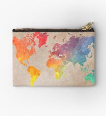World Map maps Studio Pouch