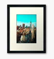 ESB AQUA SKY Framed Print