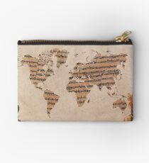 Music world map Studio Pouch