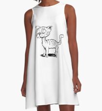 Ugly Cat A-Line Dress