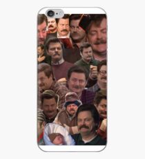 RON SWANSON'S FACES iPhone Case