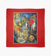 BELLA : Marc Chagall Vintage Abstract Painting Print Scarf