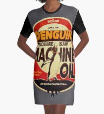 The Dollop - Penguin Oil Graphic T-Shirt Dress