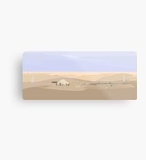 Tatooine Homestead Metal Print