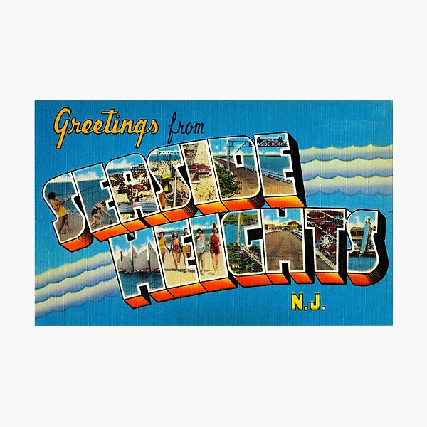 Seaside Heights Wall Art Redbubble