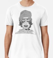 lil xan-black n white Premium T-Shirt