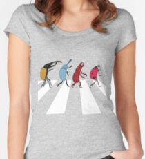 The Beetles Fitted Scoop T-Shirt
