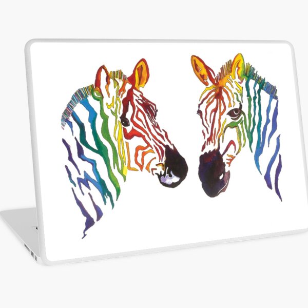 Zebra stripe Laptop Skin
