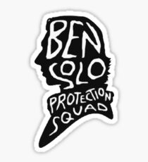 Ben Solo Protection Squad Sticker