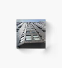Chicago Monadnock Building Acrylic Block