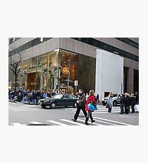 Shoppers Photographic Print