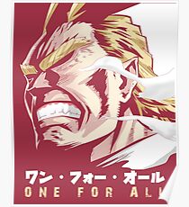 All Might - Plus Ultra Poster