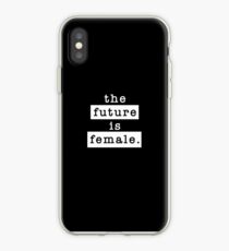 the future is female. iPhone Case