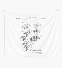 Tela decorativa lego Patent Drawing Blueprint