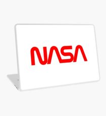 NASA Red Worm Logo Laptop Skin