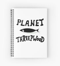 PLANET THREEPWOOD Spiral Notebook