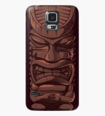 Wooden Tiki Statue Totem Sculpture iPhone Case Case/Skin for Samsung Galaxy