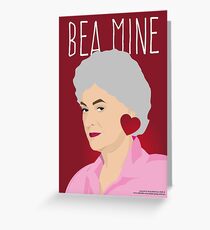 The Golden Girls - Dorothy Zbornak - Bea Arthur Valentine Card Greeting Card