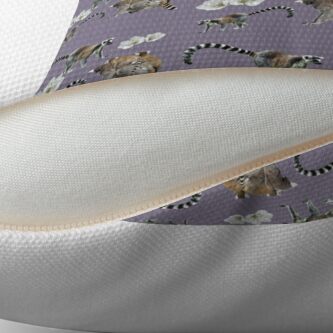 Alternate view of Lemur love Floor Pillow