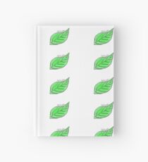 Leaf me alone design Hardcover Journal