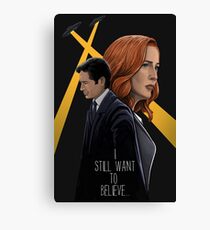 I Still Want To Believe Canvas Print