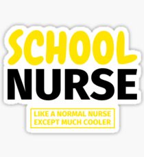 School Nurse Sticker