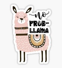 No Prob-Llama Sticker