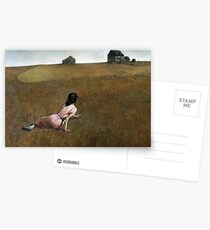 Christina's World - Andrew Wyeth Postcards