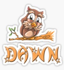 Dawn Owl Sticker