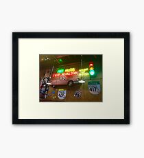 Pink Cadillac on 429 Framed Print