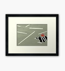 Silly Road Framed Print