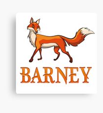 Barney Fox Canvas Print