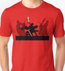 Kylo Ren and Rey vs. Snoke's Praetorian Guard Unisex T-Shirt