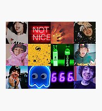 Lil Xan Aesthetic Rainbow Photographic Print