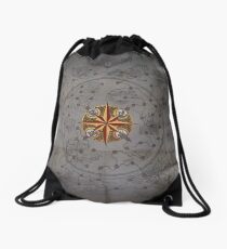 Atlas of Worlds (Path of Exile) Drawstring Bag