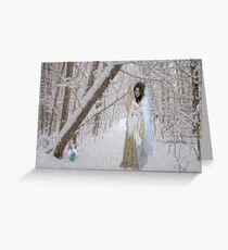 Snow Queen Greeting Card