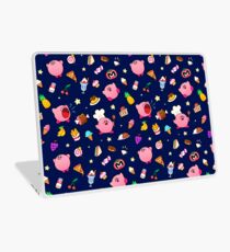 Kirby x Food Pattern Laptop Skin