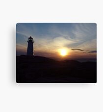 Fireball Descending Canvas Print