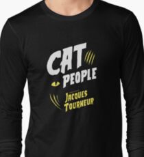 Jacques Tourneur Katzenmenschen Langarmshirt