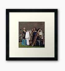 MODELING Framed Print