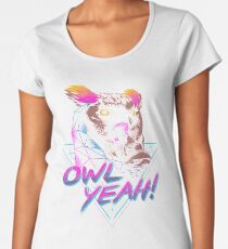 Eule ja! Frauen Premium T-Shirts