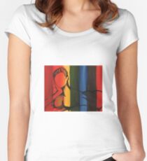 Female Figure Women's Fitted Scoop T-Shirt