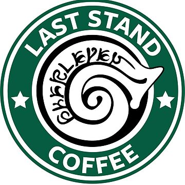 The Last Stand in Sharlayan Coffee Mug Based off of the Cafe in