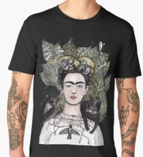 Frida Kahlo self portrait version Men's Premium T-Shirt