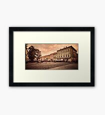 Market Square in Lviv Framed Print