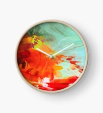 Flower Art Clock