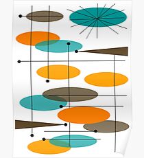 Ovale Mid-Century Ovale III Poster