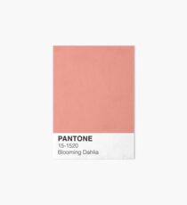 Blooming Dahlia Pantone Art Board