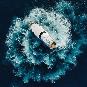 Sportfishing Boat in the Islands | Poster