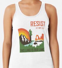 Support ALT NPS Racerback Tank Top